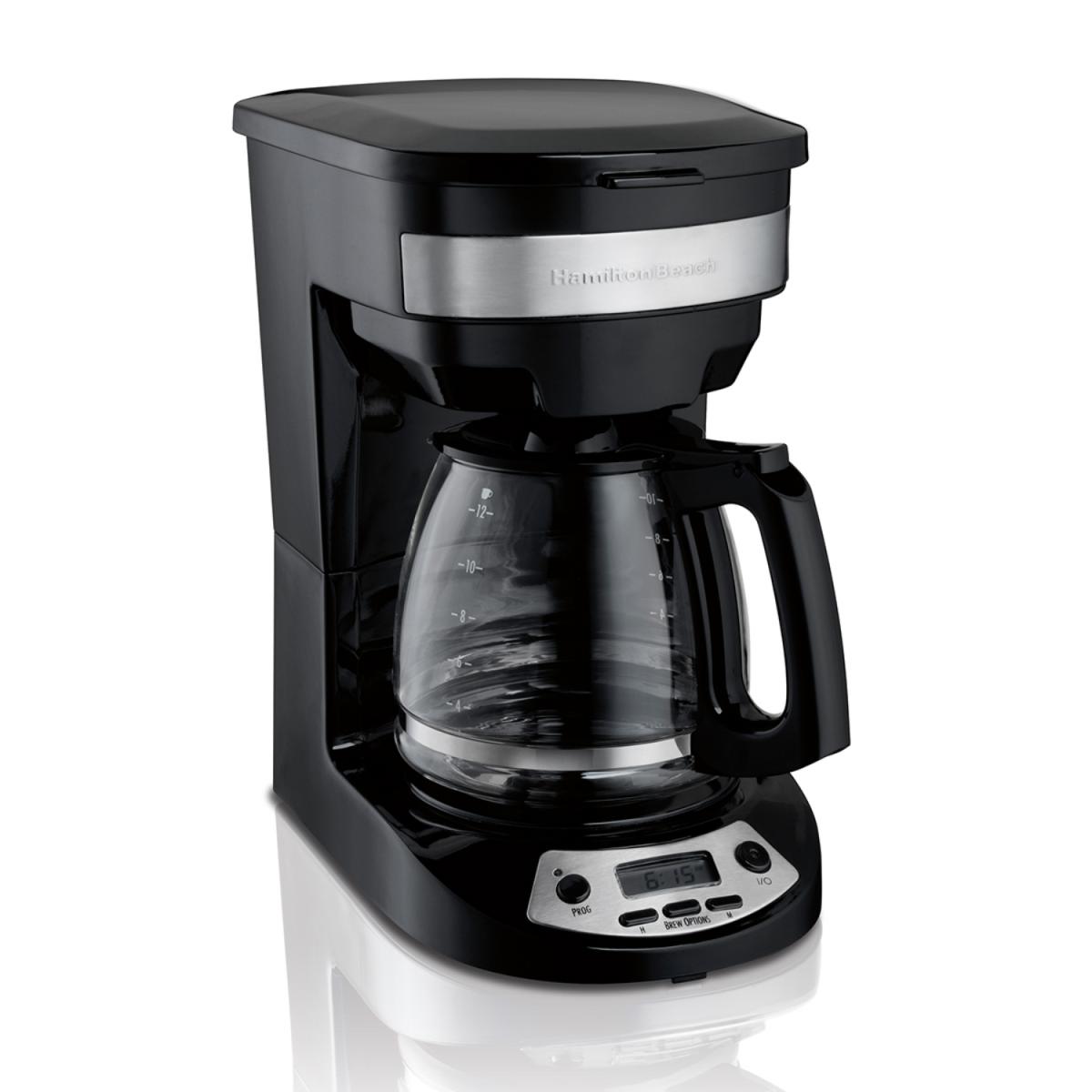 CAFETERAS 12TAZAS PROGRAMABLE NEGRA