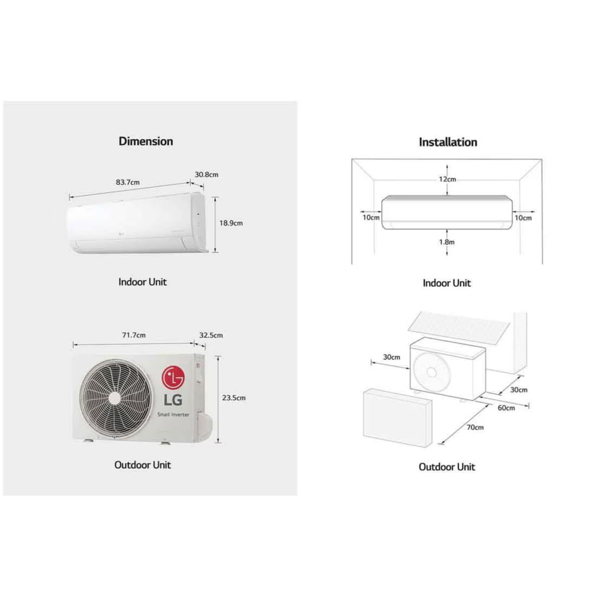 AIRE ACONDICIONADO 18KBTU DUAL COOL INVE