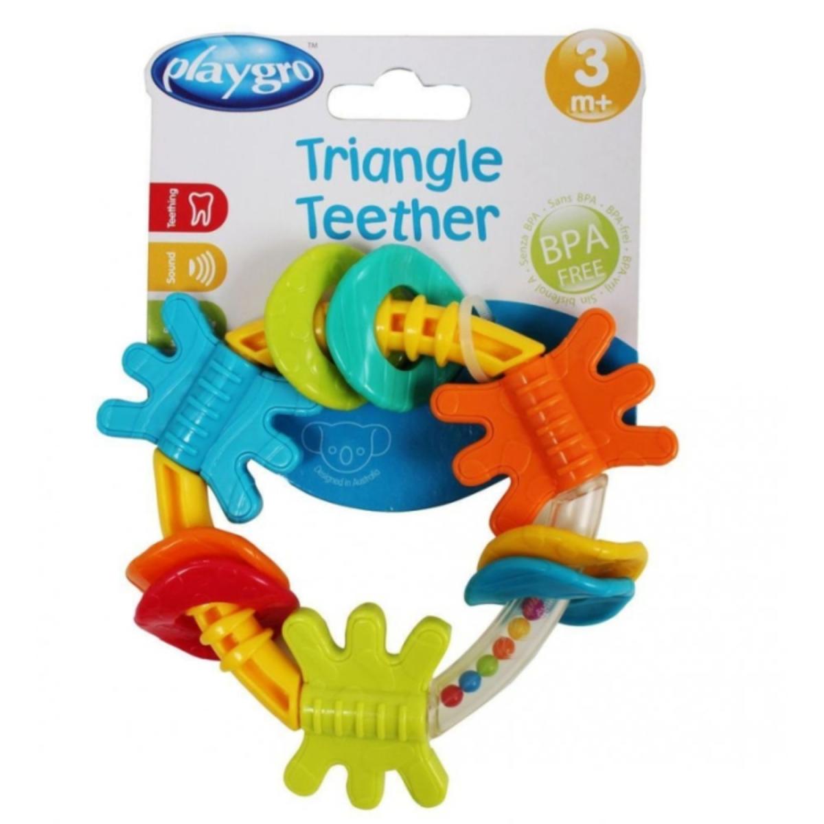 MORDEDOR TRIANGULAR INTERACTIVO PLAYGRO