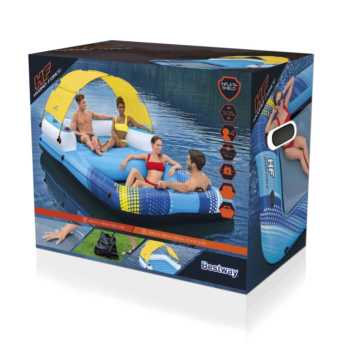 ISLA OASIS DE VERANO INFLABLE 3.20X1.98M