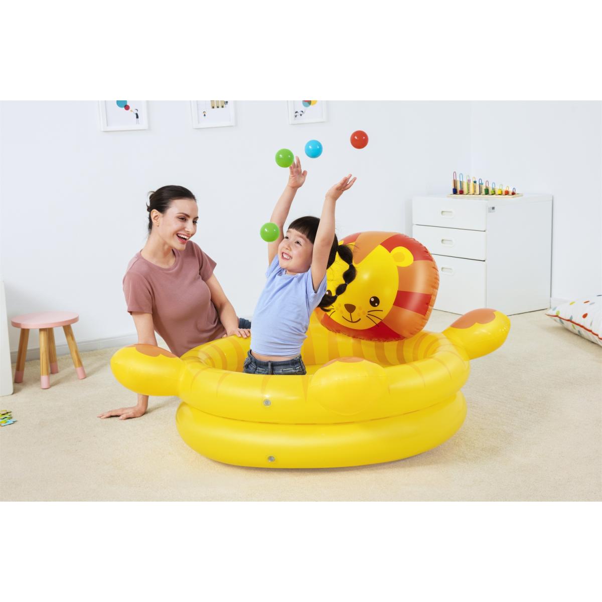 PISCINA INFLABLE D/LEON 1.11X0.98X0.62M