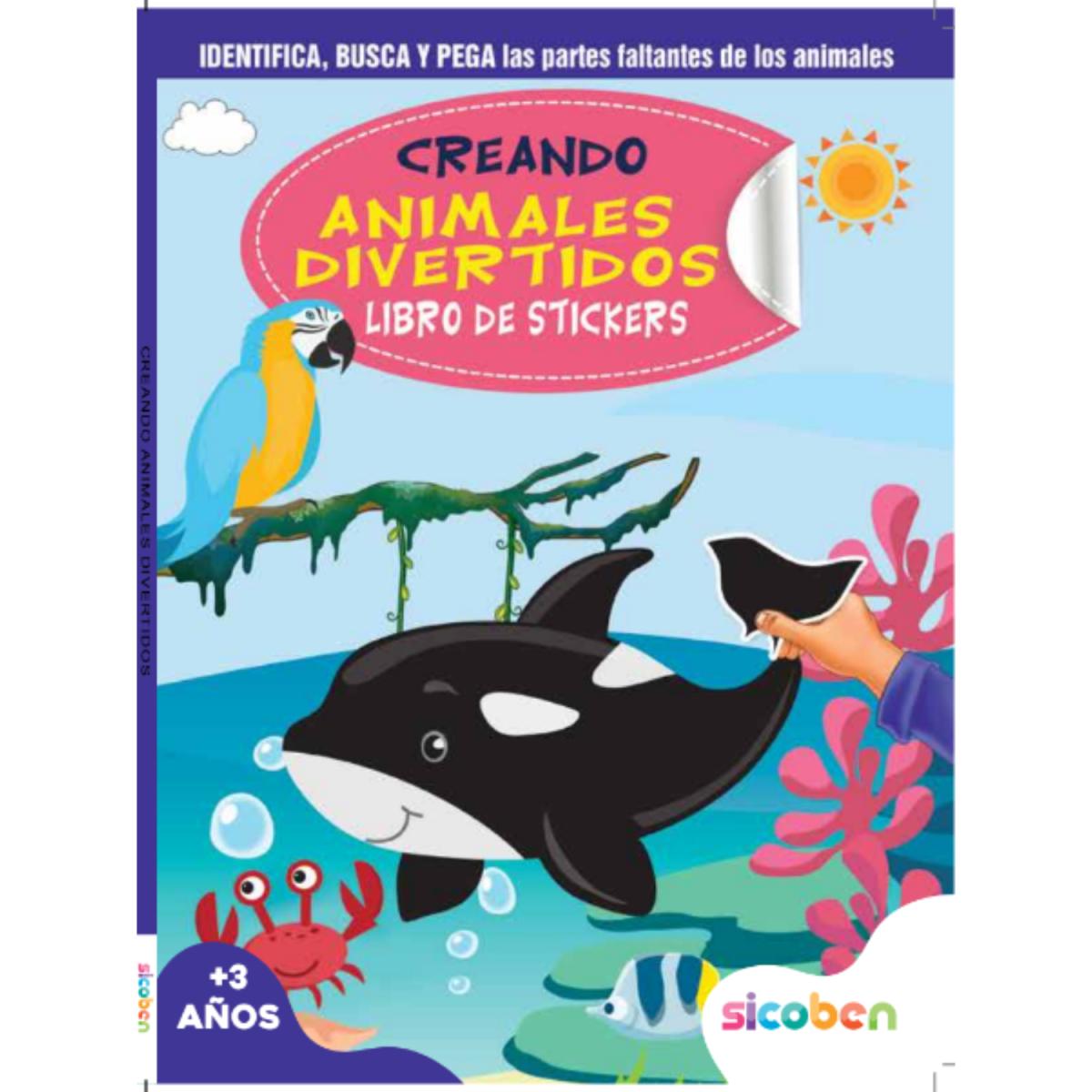 LIBRO DE ACTIVIDADES CON STICKERS 32 PGS