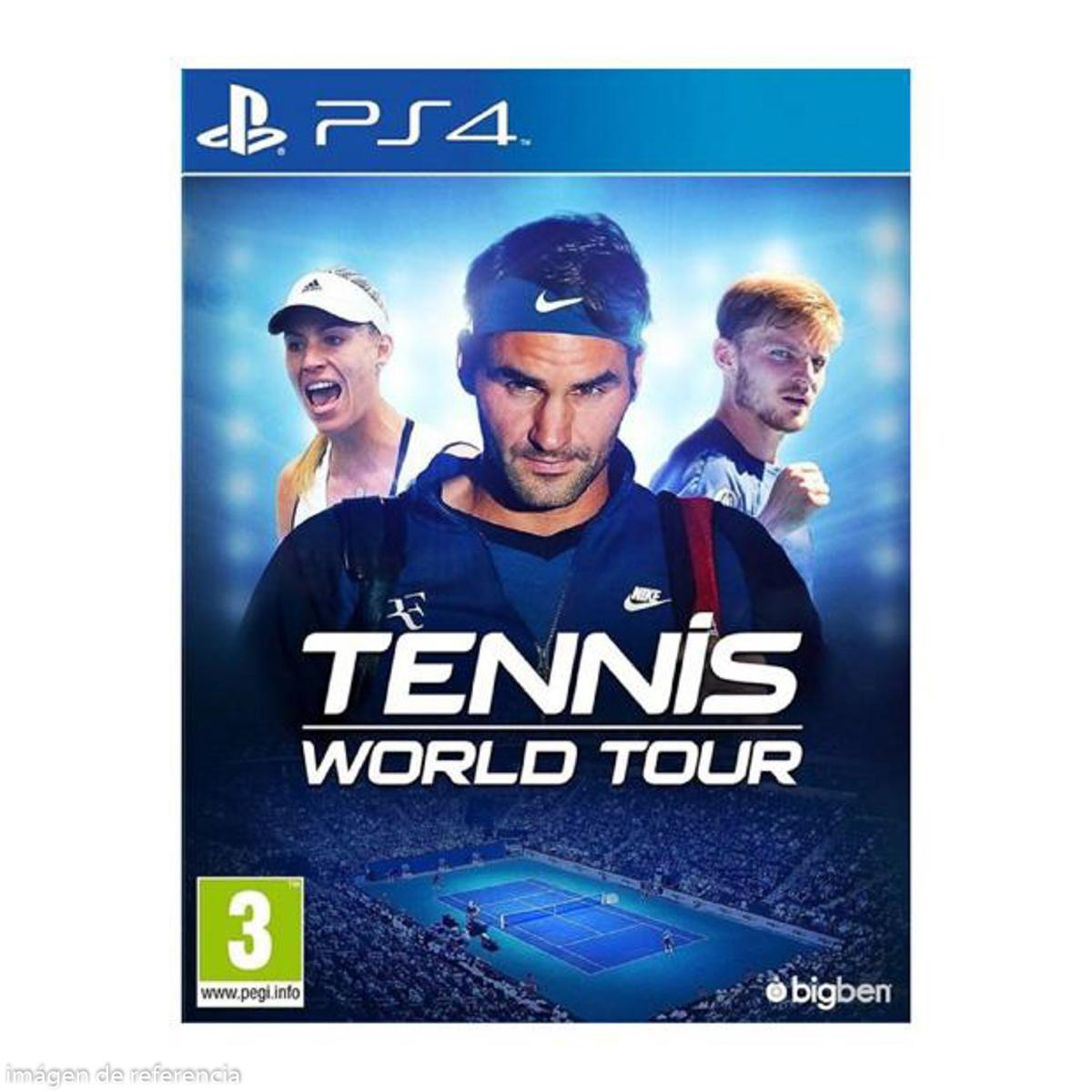 VIDEO JUEGO PS4 TENNIS WORLD TOUR