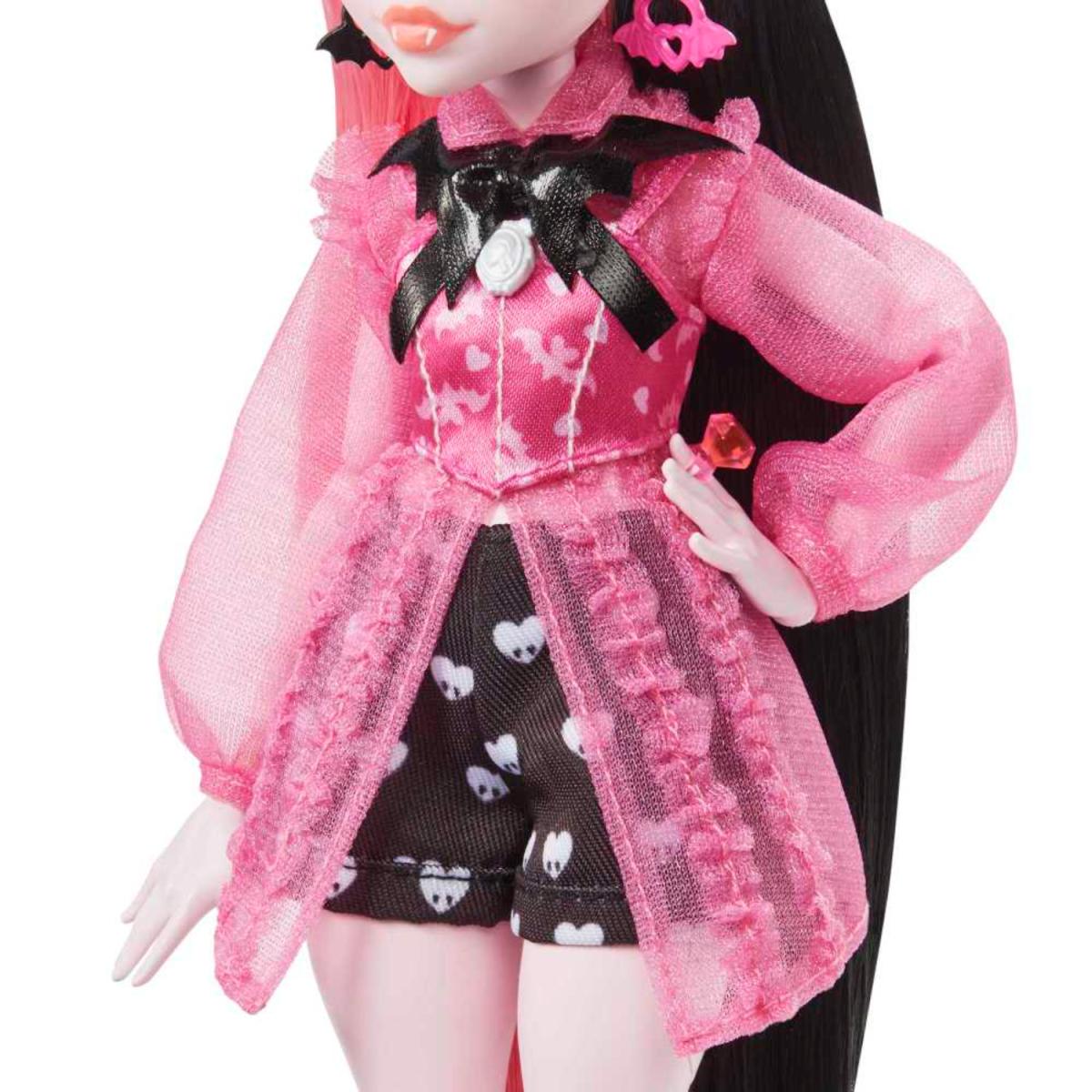 MONSTERHIGH DRACULAURA CON MASCOTA