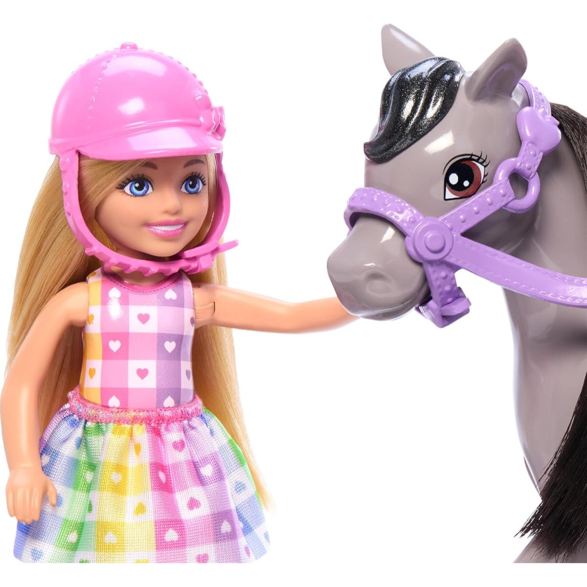 BARBIE SET JUEGO CHELSEA PASEO EN PONY