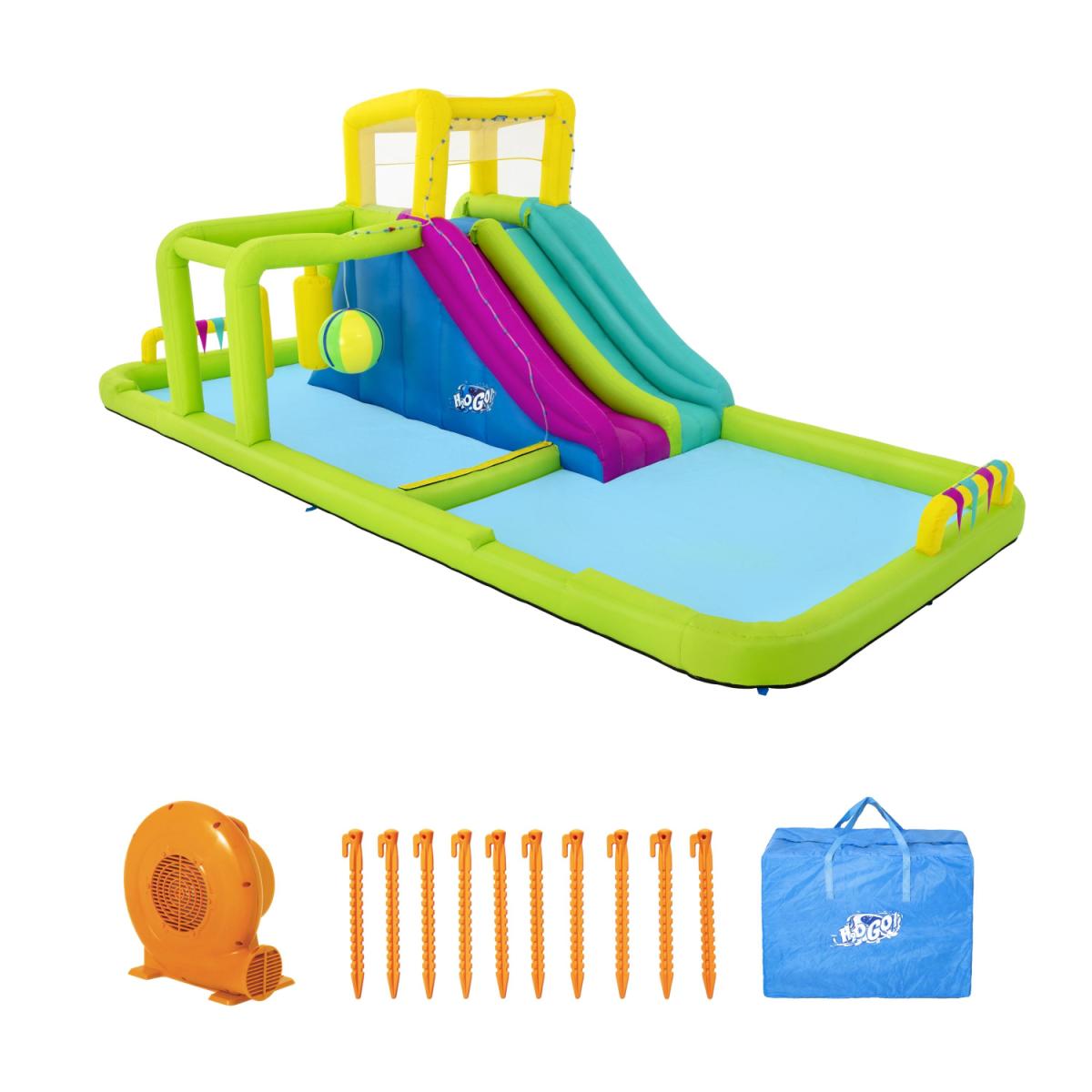 MEGAPARQUE ACUATICO INFLABLE 4.12X2.01M