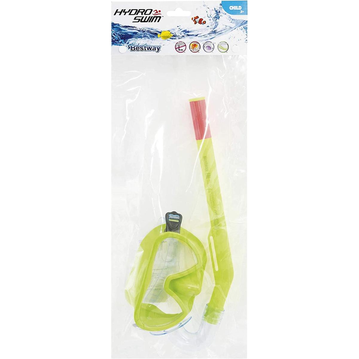 KIT DE BUCEO MASCARA + TUBO RESPIRADOR