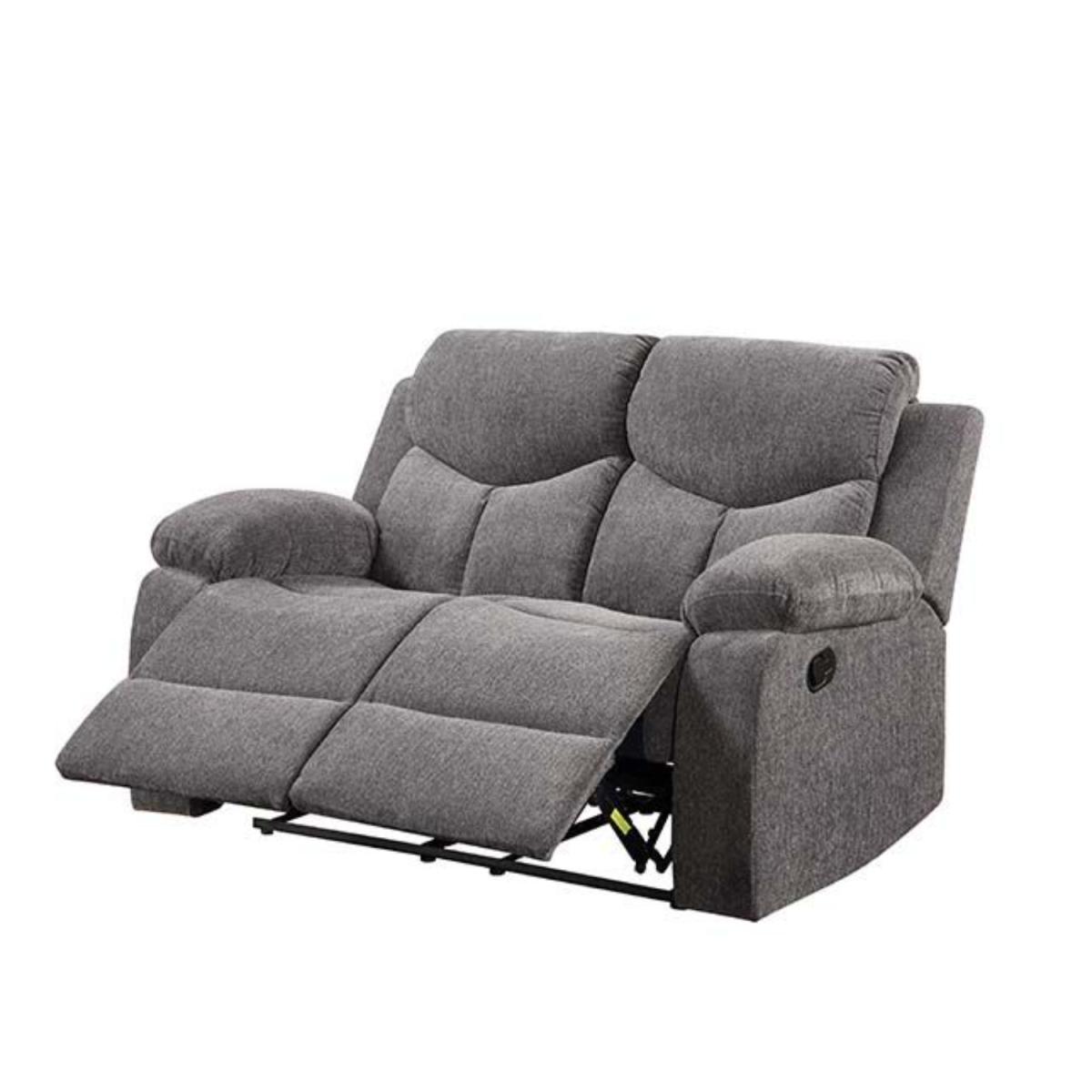 SILLON RECLINABLE KALEN 2 PERS. GRIS