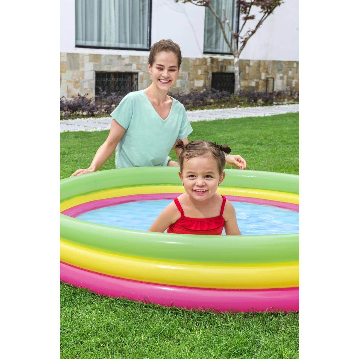 PISCINA INFLABLE 3 RINES 60X12"