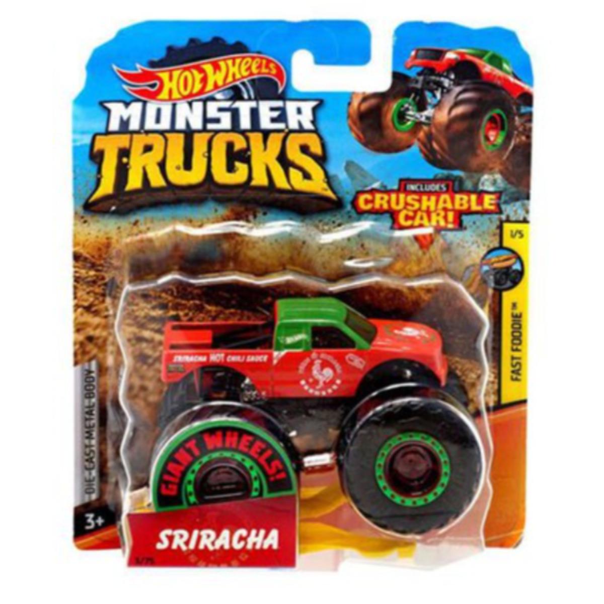 HOT WHEELS MONSTER TRUCKS SURTIDO ESCALA