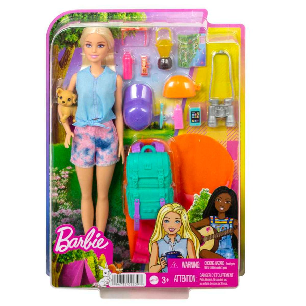 BARBIE DHA BARBIE MALIBU DÍA DE CAMPAMEN