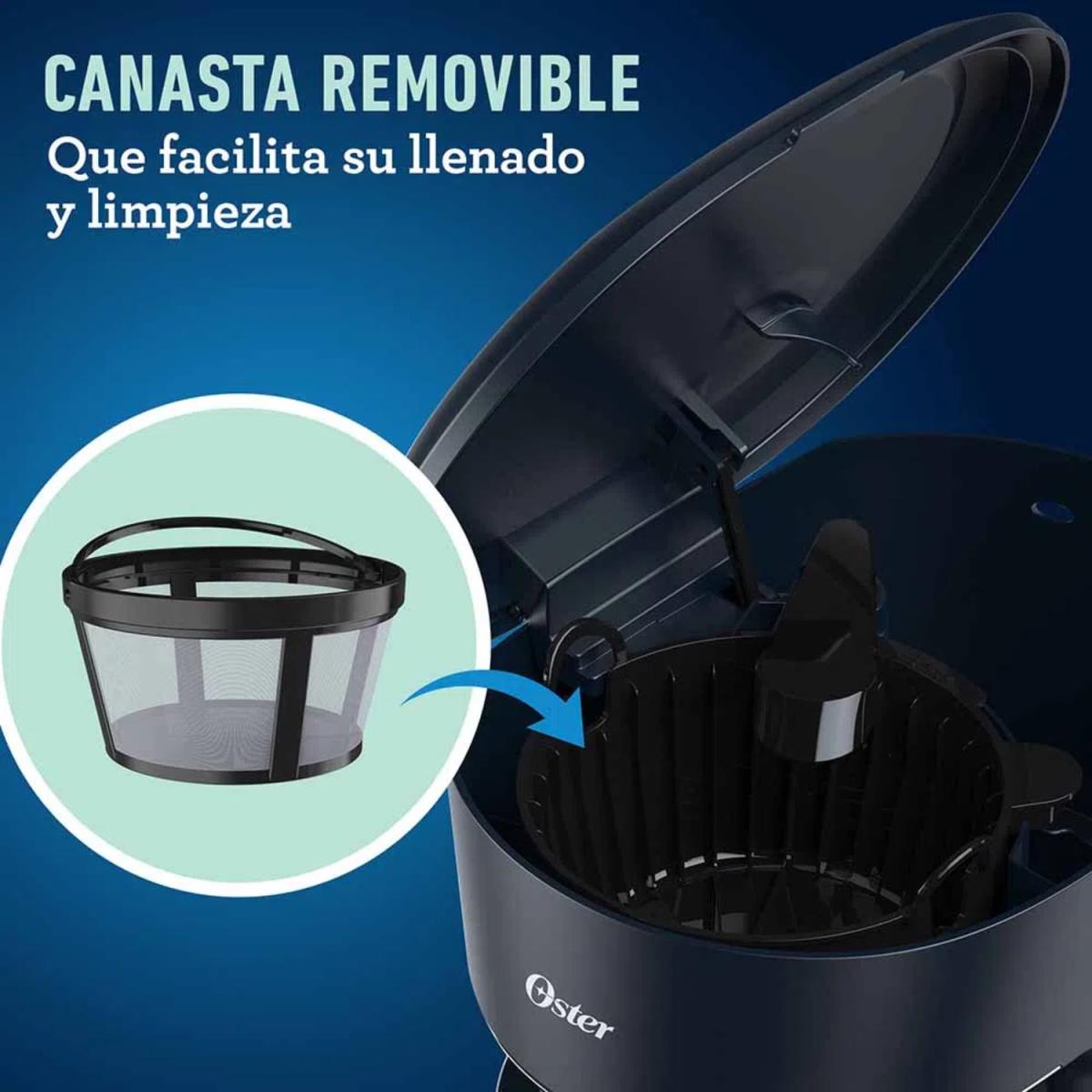 CAFETERA 12 TAZAS PROGRAMABLE NEGRA