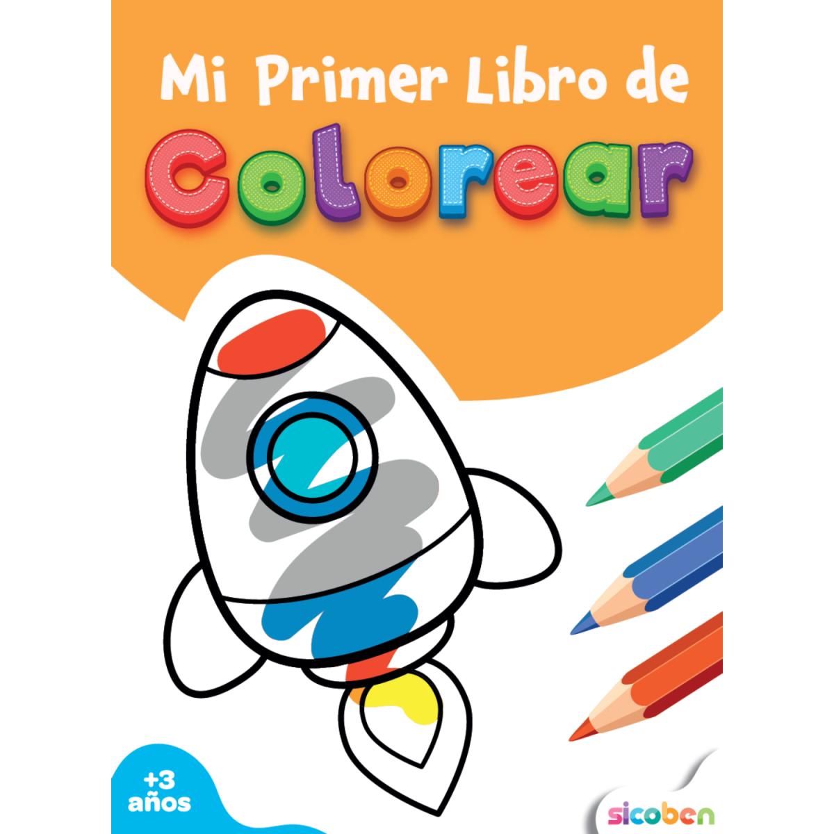 MI PRIMER LIBRO DE COLOREAR 24 PG DIS SU