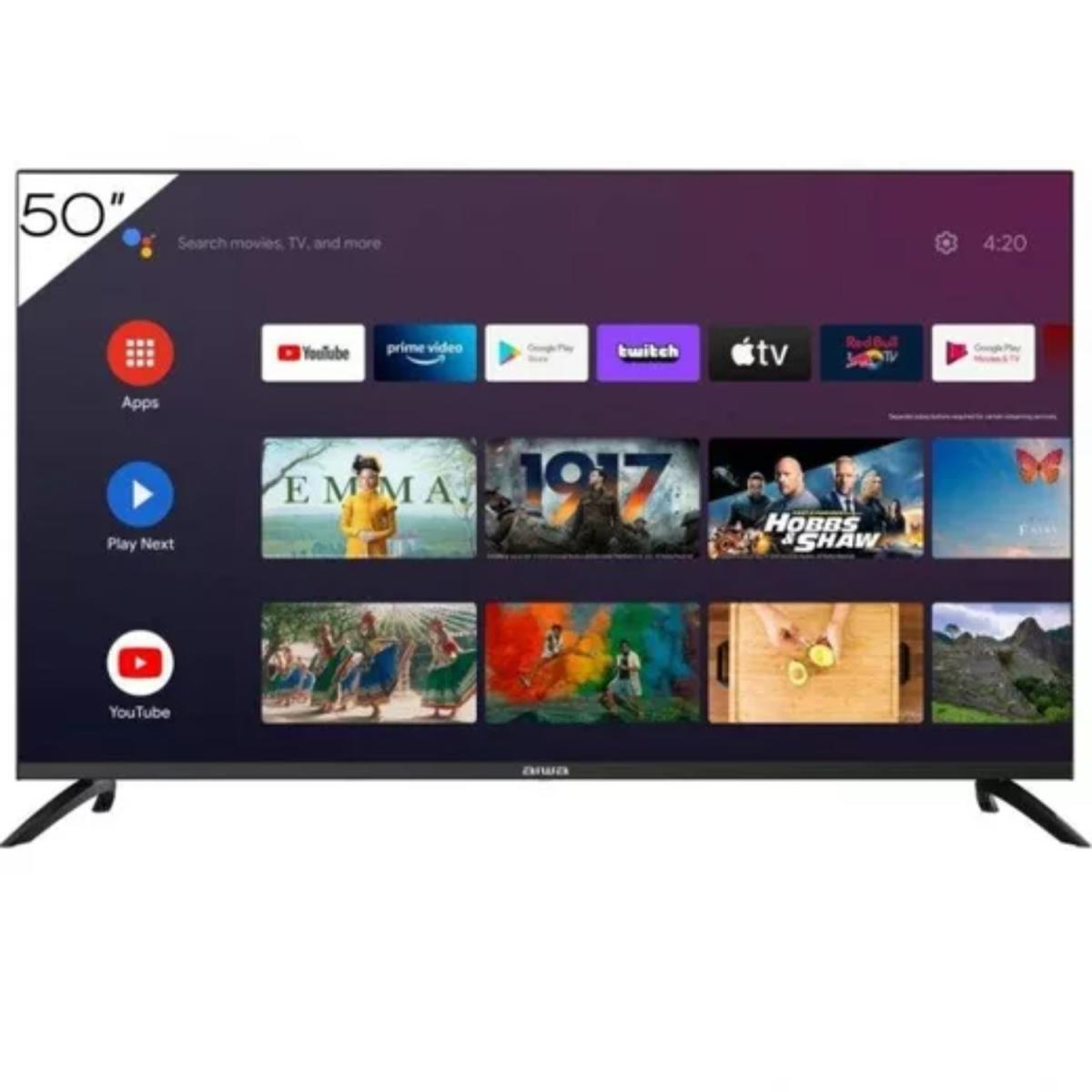TV AIWA LED 50" SMART GOOGLE UHD 4K