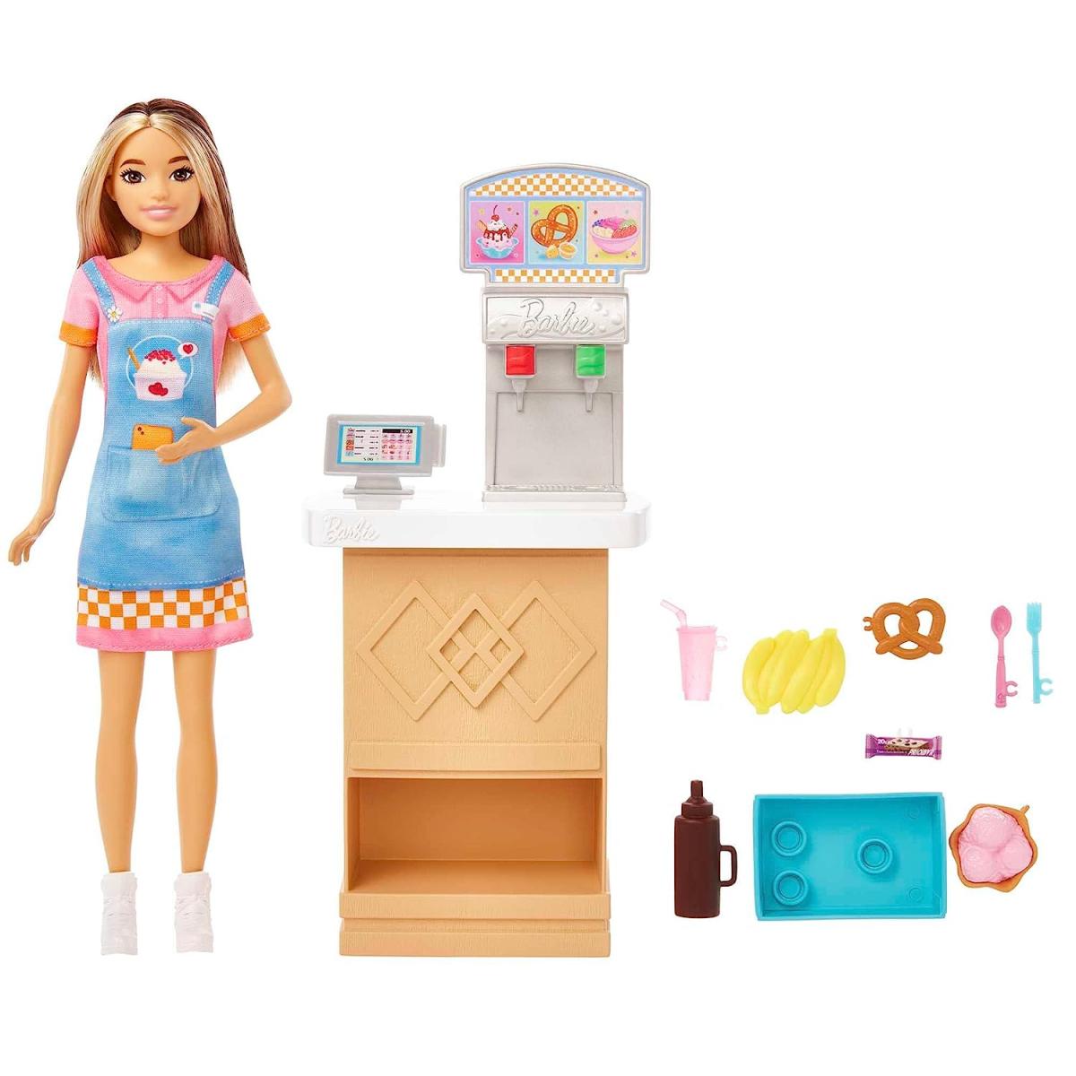 BARBIE SKIPPER PLAYSET BAR DE BOCADILLOS