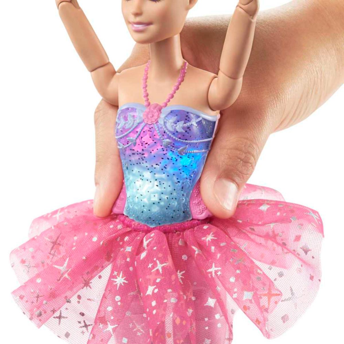 BARBIE MUÑECA BALLERINA MAGICAL LIGHT UP