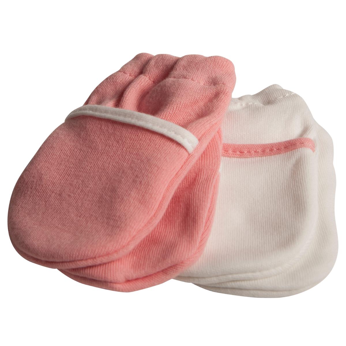 GUANTES ANTIRASGUÑOS P/BEBE ROSA SAFETY