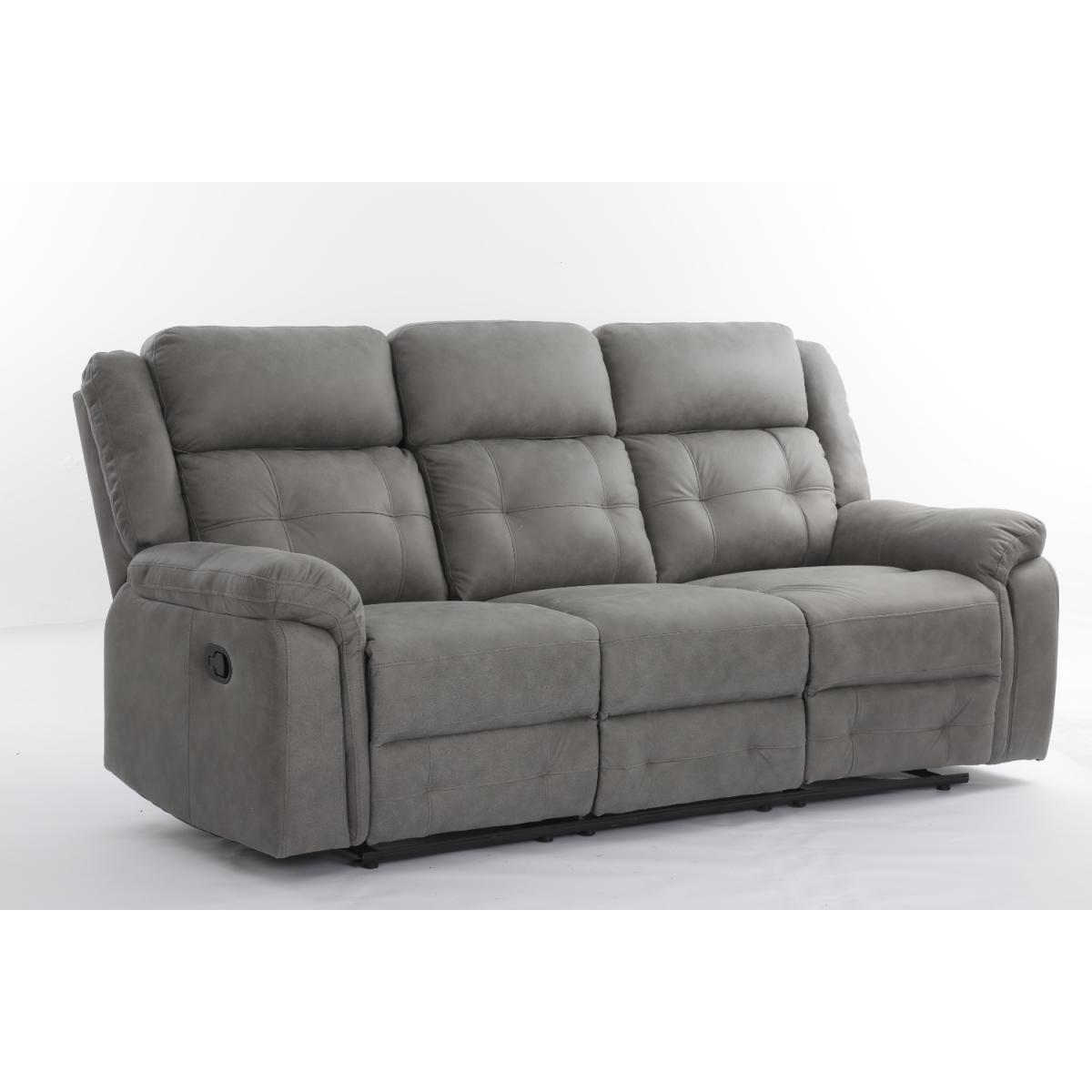 SOFA RECLINABLE 3PER. NOVA GR.