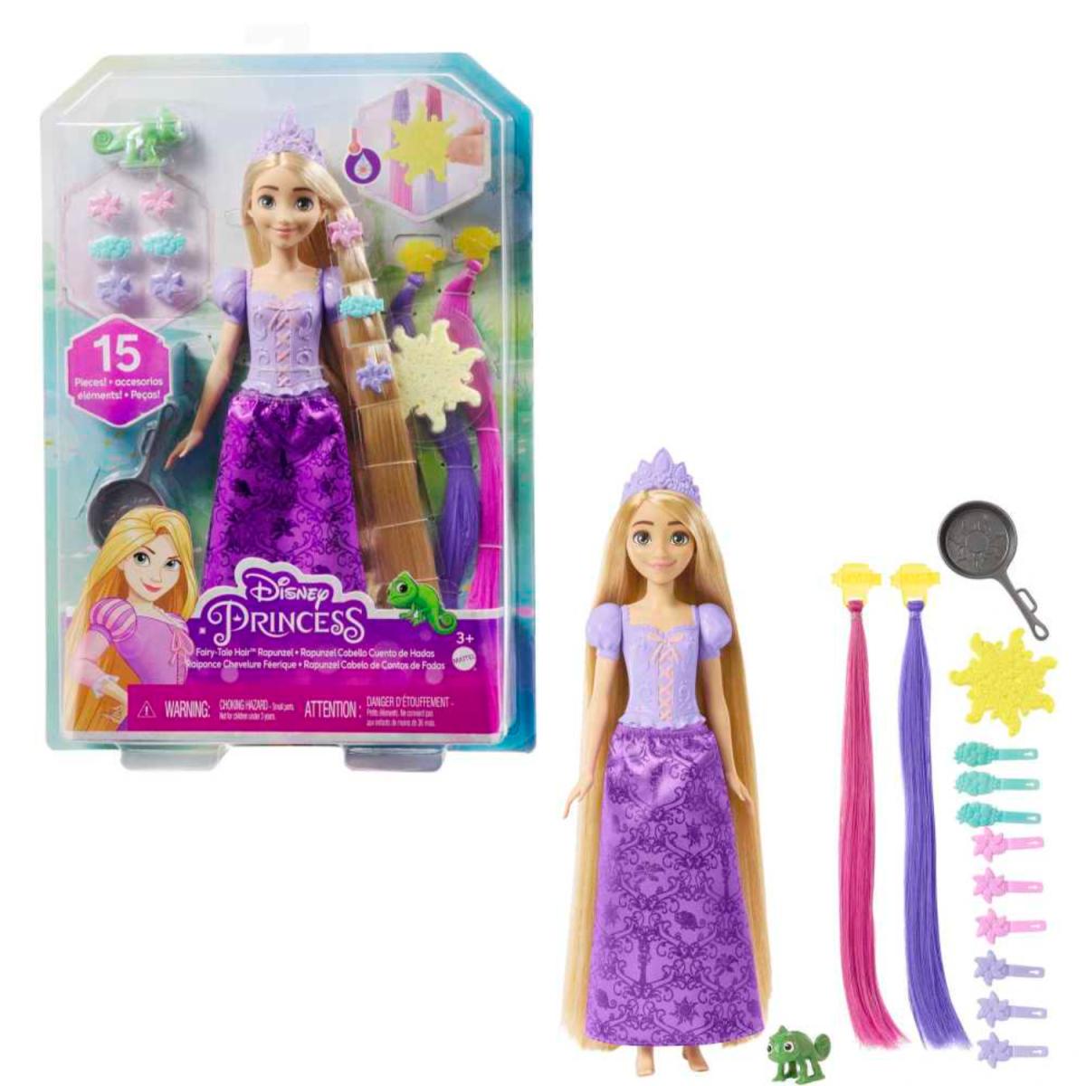 PRINCESA DISNEY RAPUNZEL CABELLO MAGICO munecas HLW18