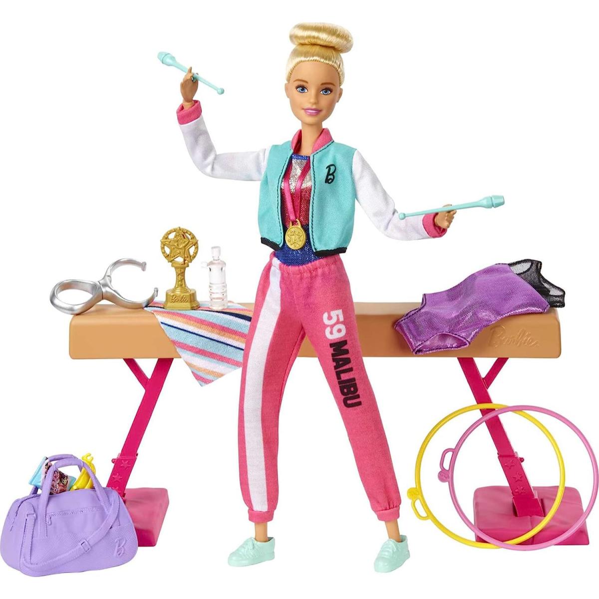 BARBIE SET DE JUEGO GIMNASIA