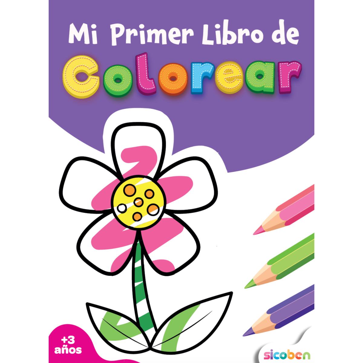 MI PRIMER LIBRO DE COLOREAR 24 PG DIS SU