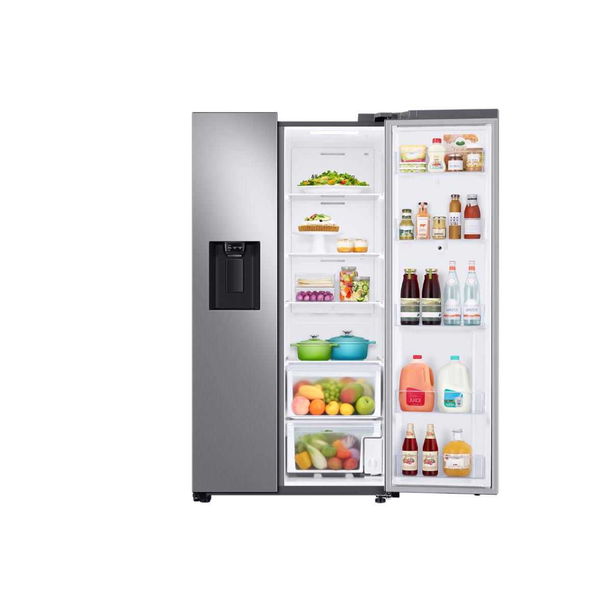 REFRIGERADORA 22' SBS FAMILY HUB ACERO