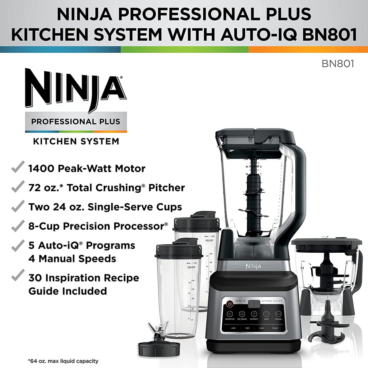 LICUADORA NINJA PRO PLUS KITCHEN SYSTEM