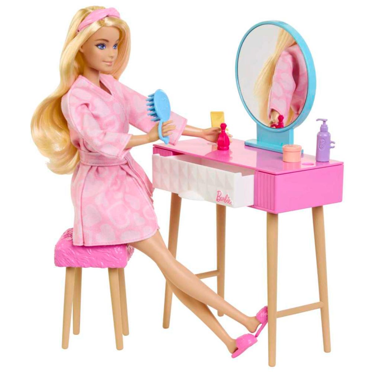 BARBIE PLAYSET DE DORMITORIO C/MUÑECA