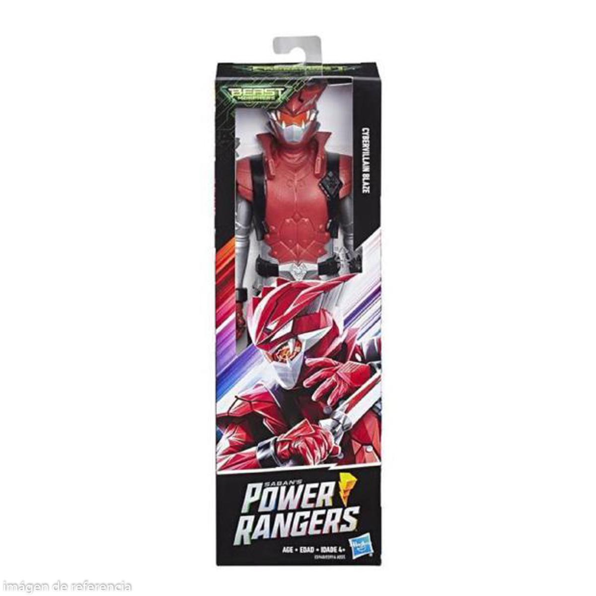 POWER RANGERS ROJO 12" FIGURA DE ACCION