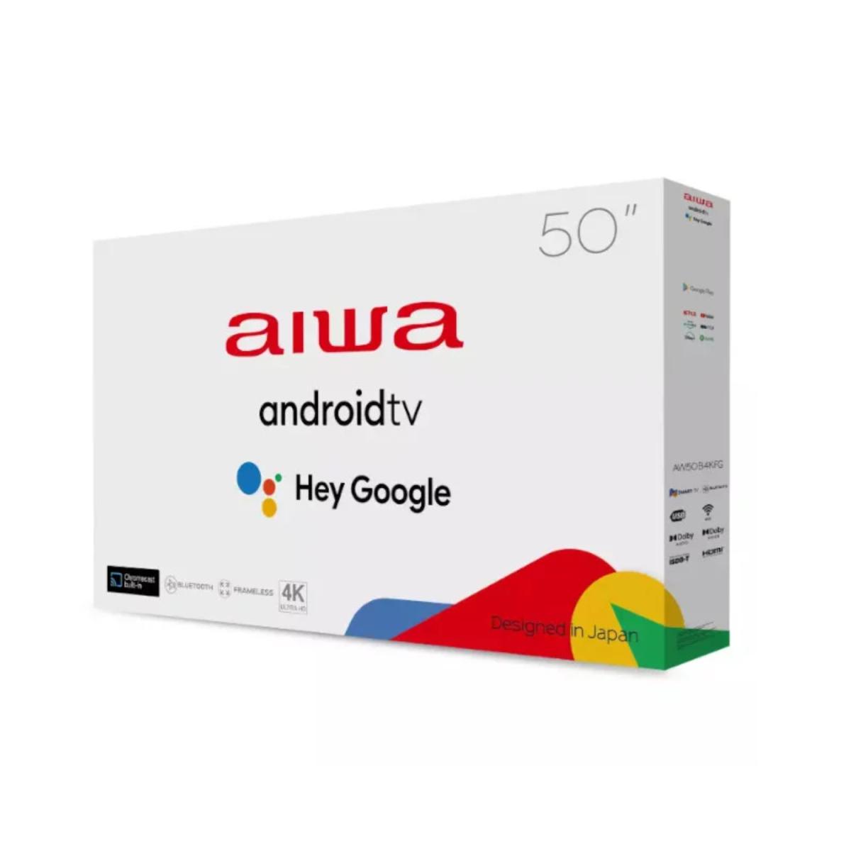 TV AIWA LED 50" SMART GOOGLE UHD 4K