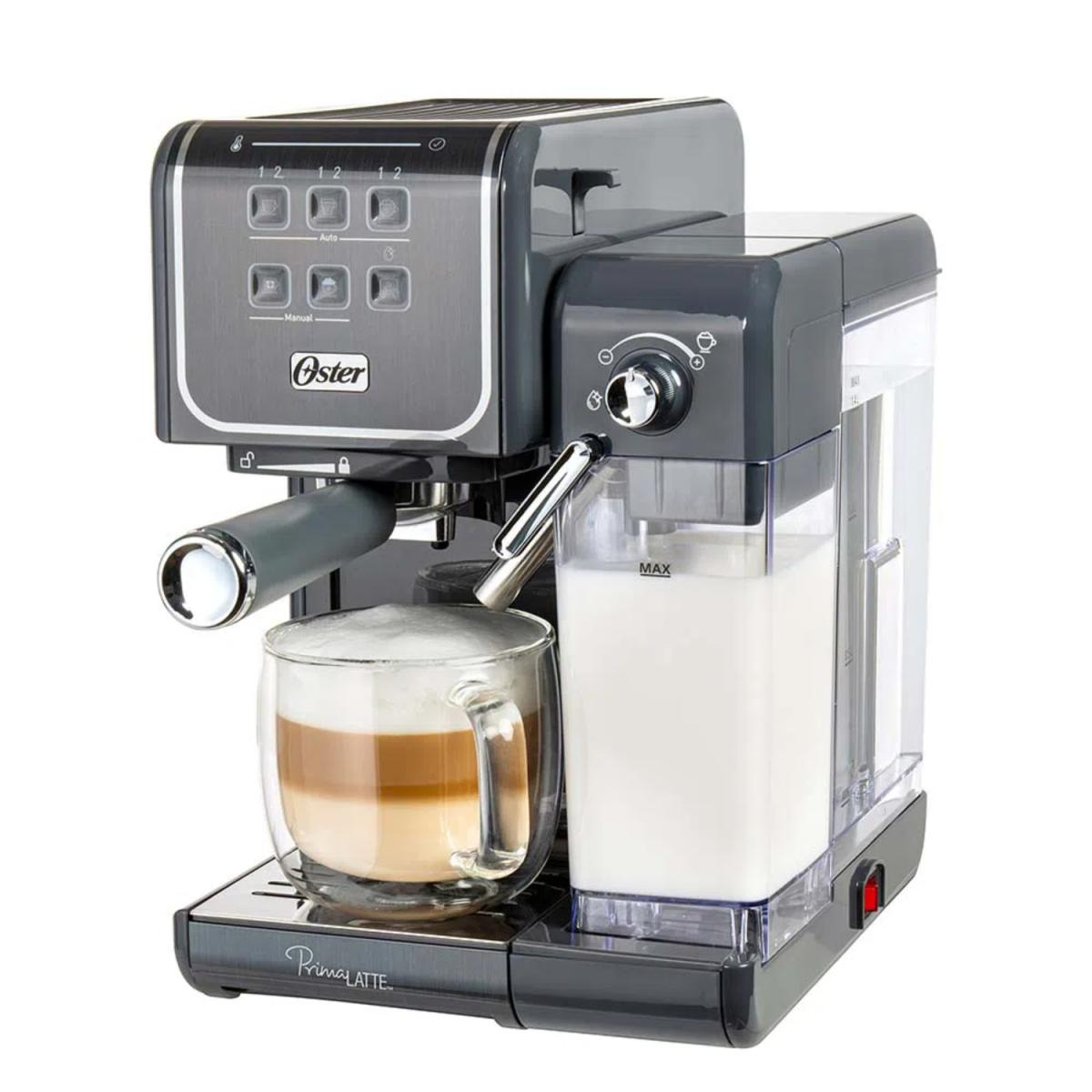 CAFETERA PRIMA LATTE 6 PROGRAMAS SILVER