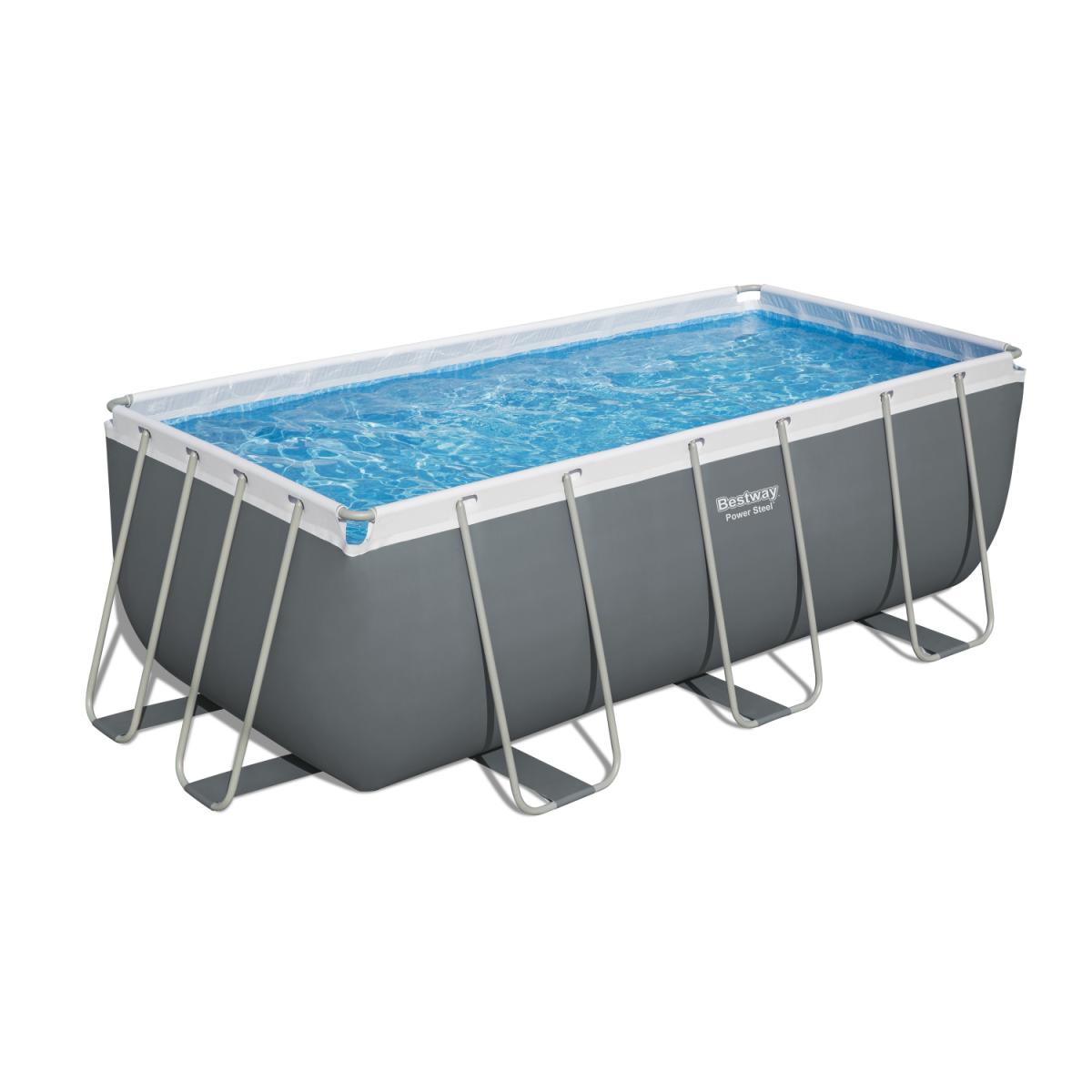 PISCINA C/TUBOS RECTANGU 4.12x2.01x1.22M