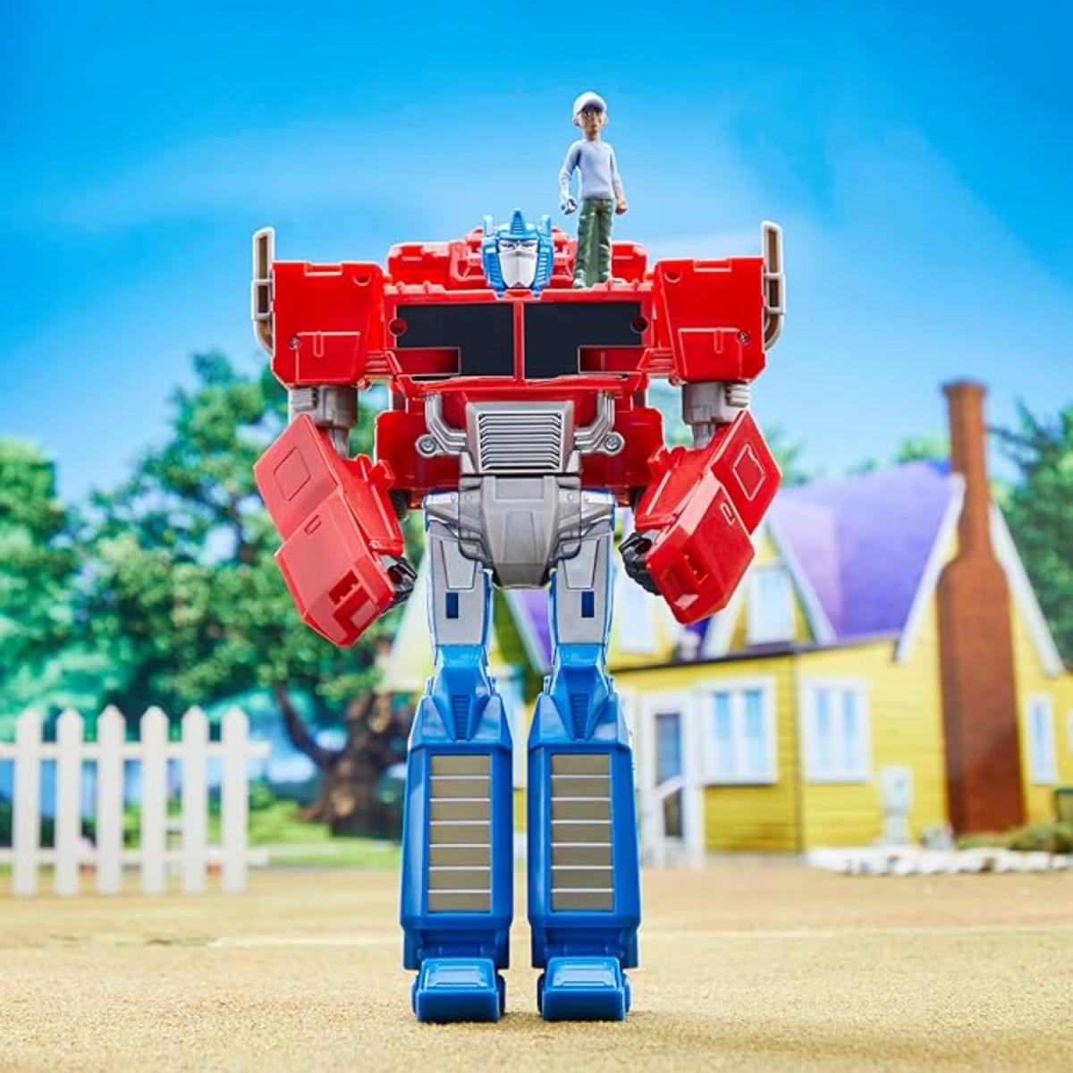 TRANSFORMERS FIGURA SPINCHANGER OPTIMUS