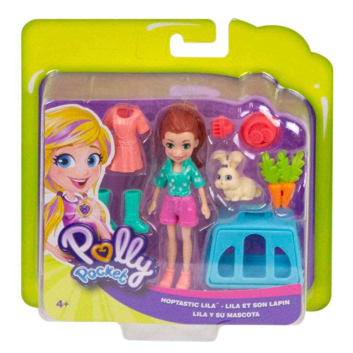 POLLY POCKET LILA Y SU CONEJITO