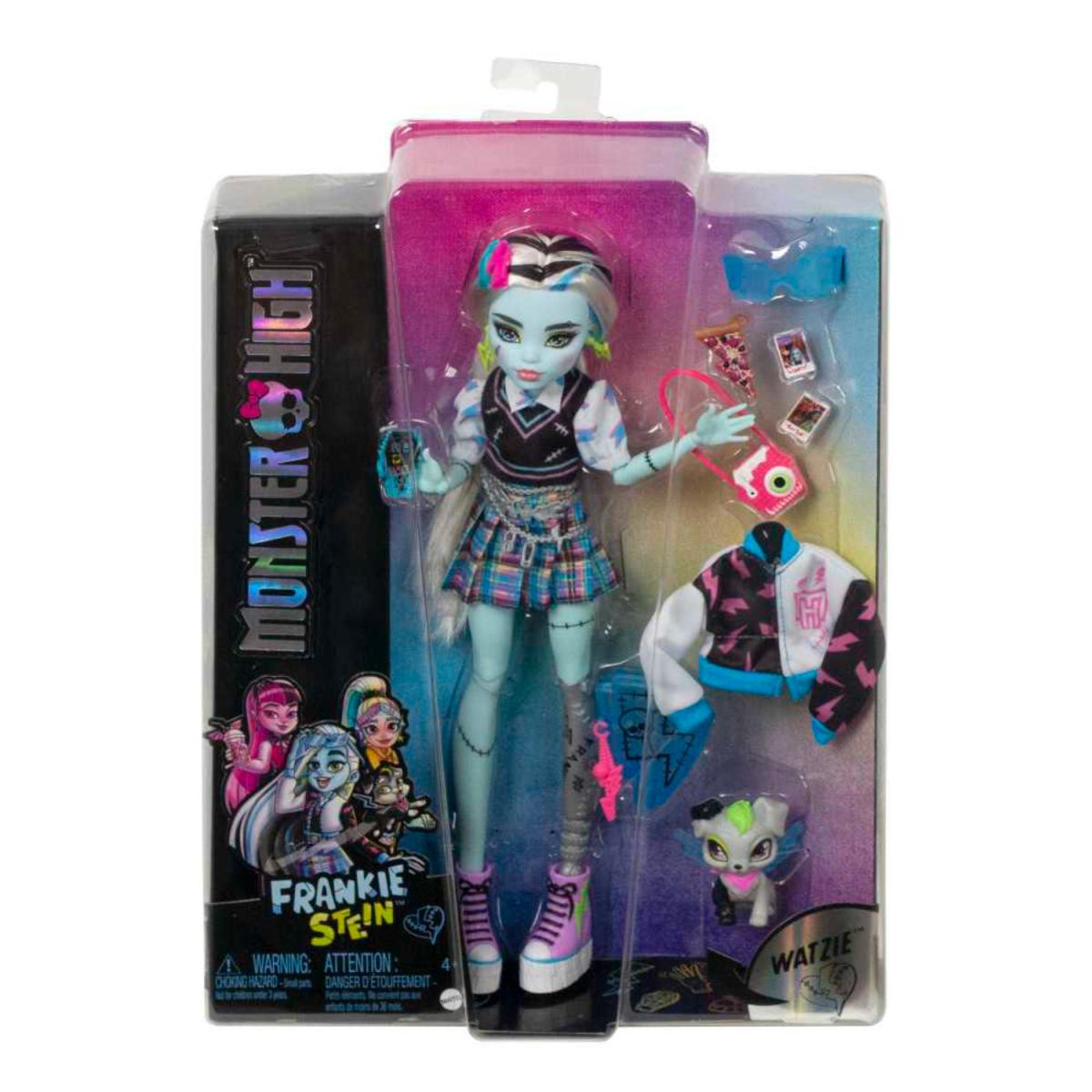 MONSTERHIGH FRANKISTEIN CON MASCOTA