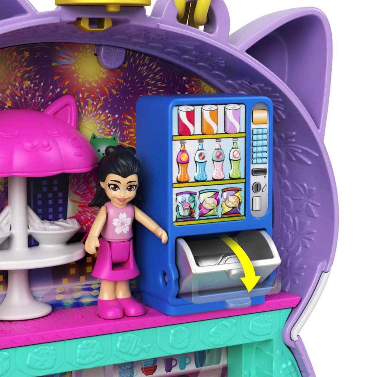 POLLYPOCKET PLAYSET FORM D/GATO 2 MUÑECA