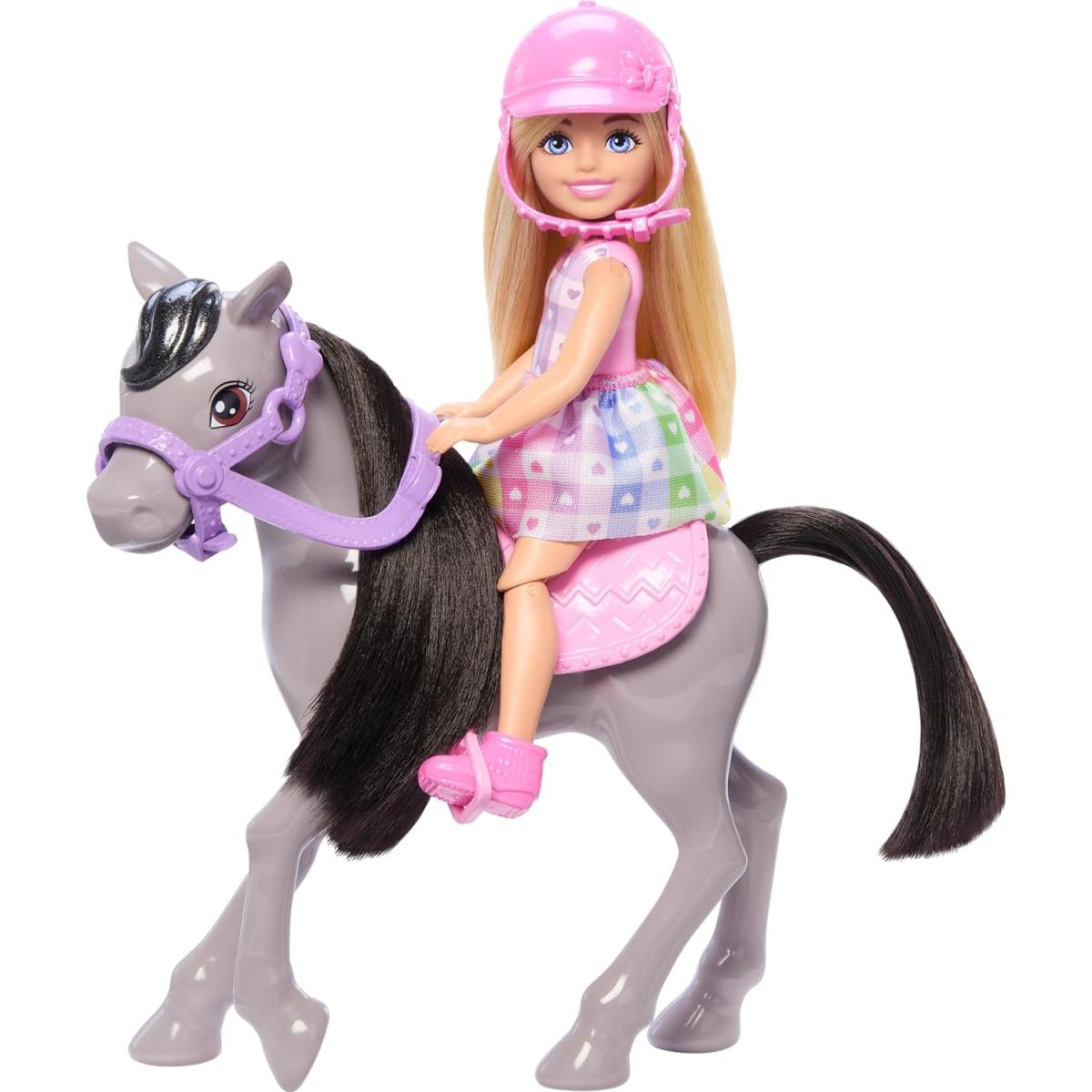 BARBIE SET JUEGO CHELSEA PASEO EN PONY