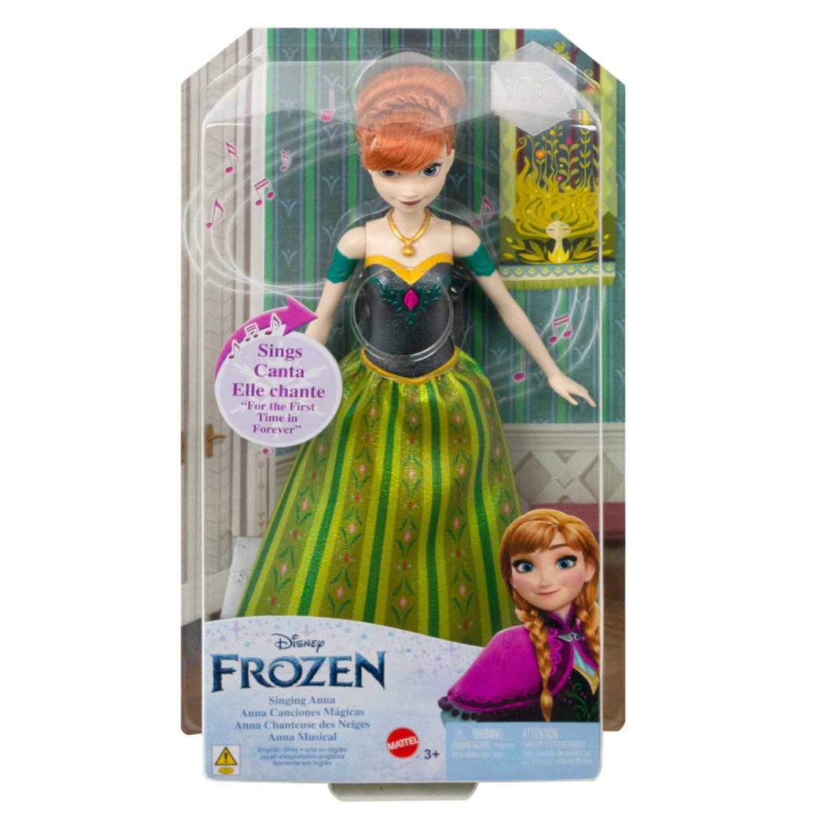 DISNEY PRINCESAS MUÑECA FROZEN ANA MUSIC