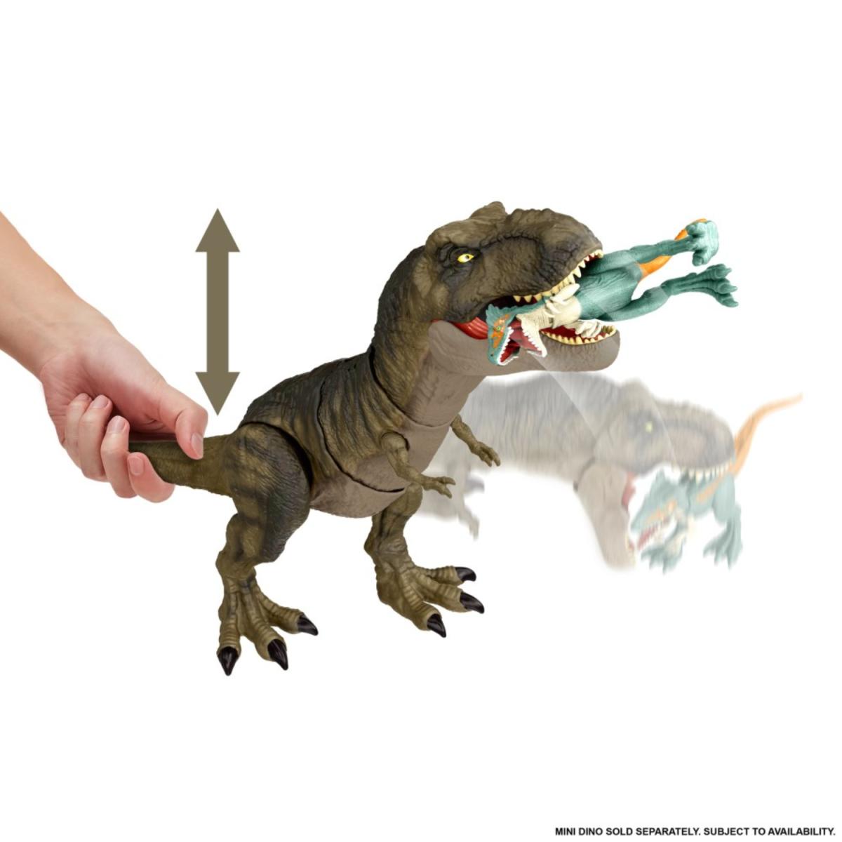 JURASSIC WORLD T-REX GOLPEA Y DEVORA