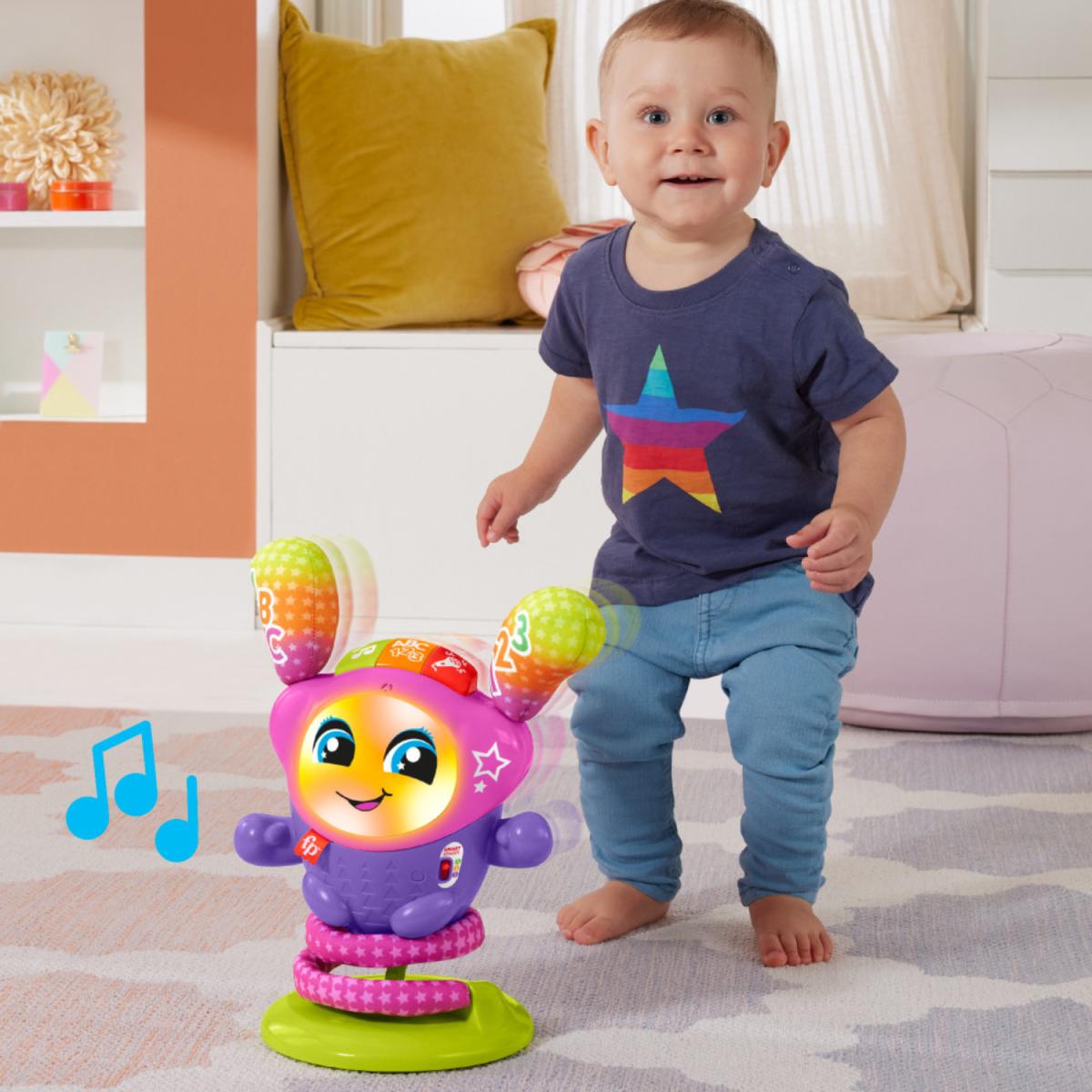 FISHERPRICE JUGUETE SALTARIN DJ BELLE