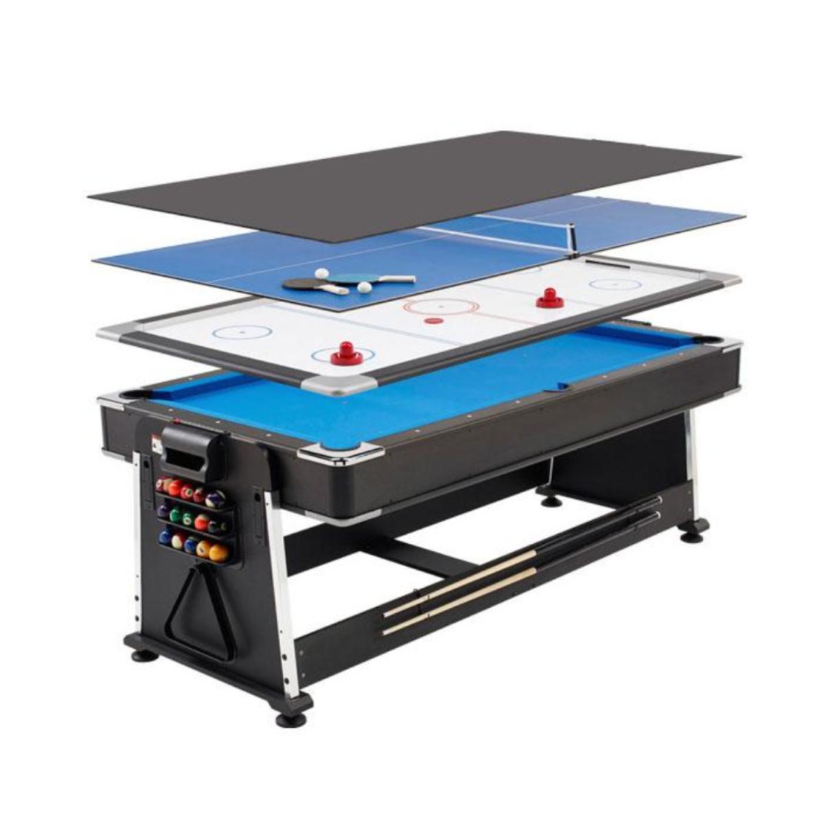 MESA MULTIFUNCIONAL PING PONG BILLAR HOC