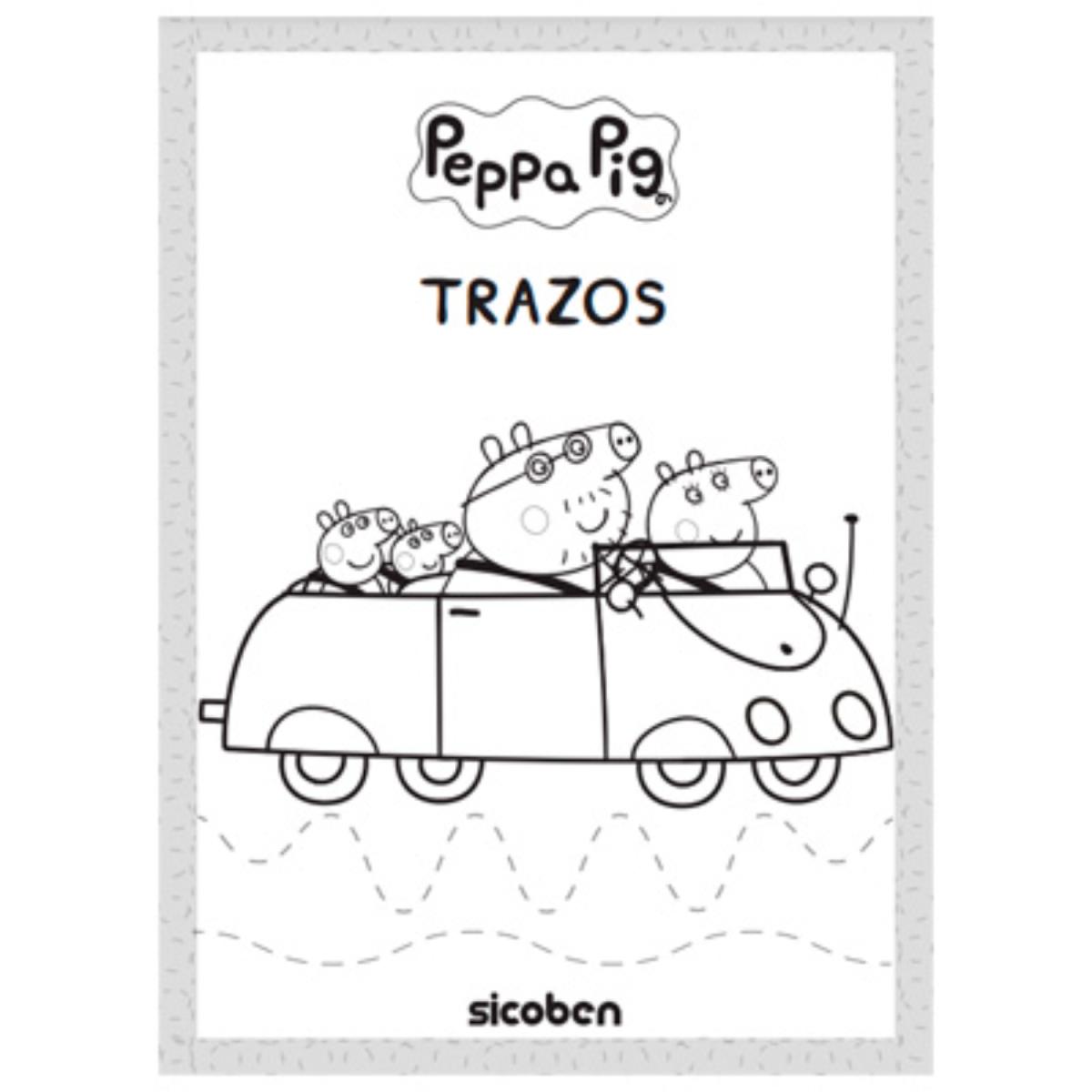 LIBRO TRAZOS PEPPA PIG 24 PGS