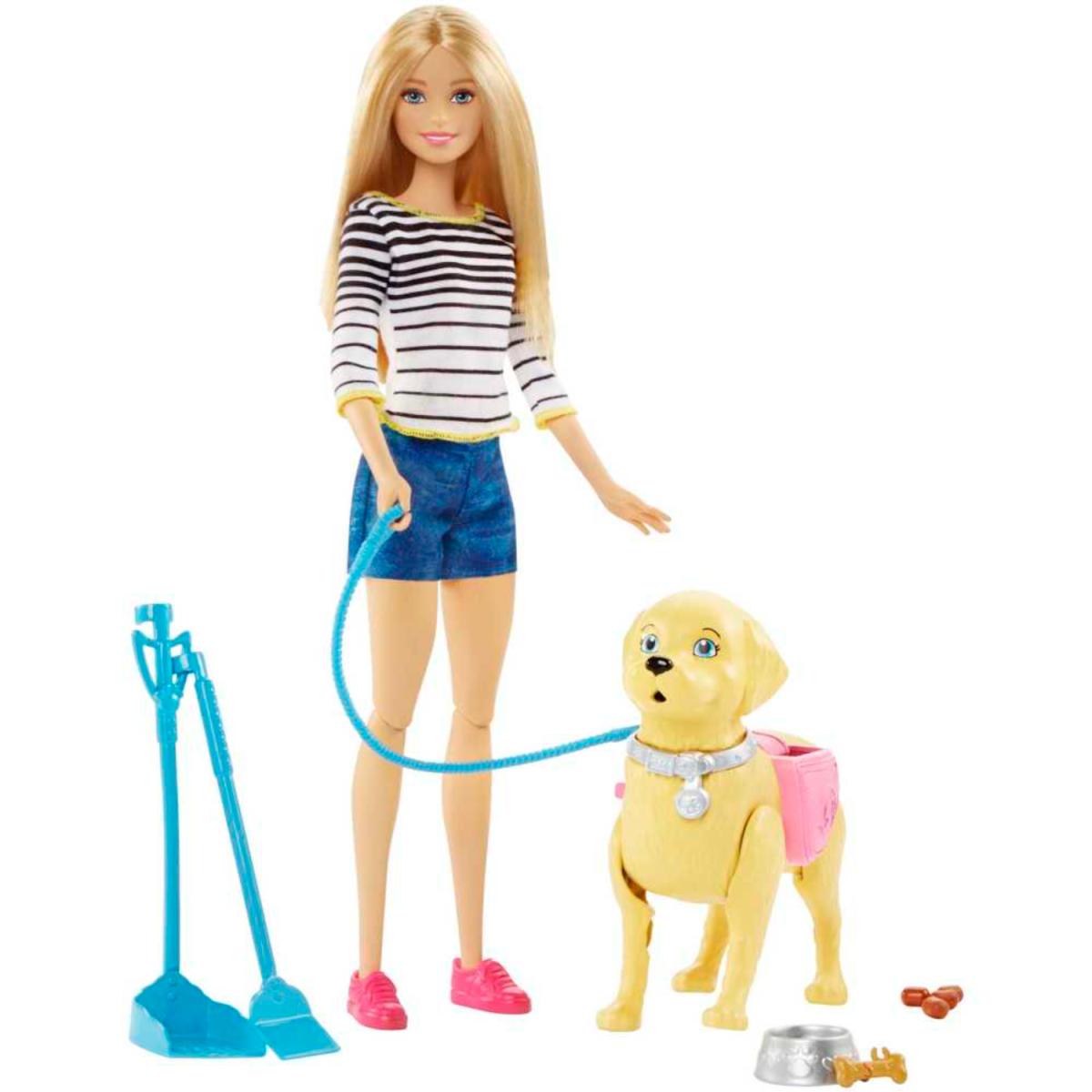 BARBIE PASEO DE PERRITO