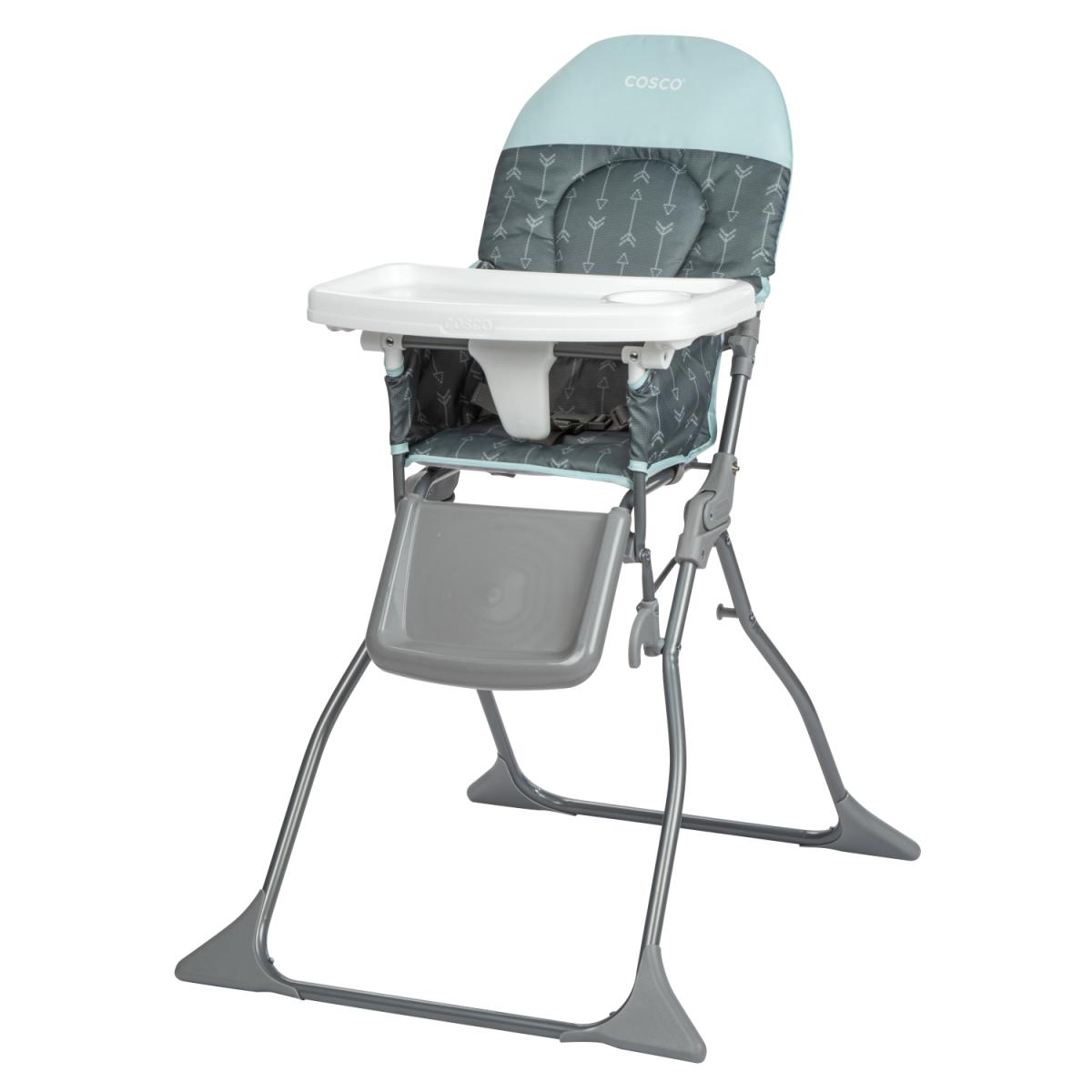 SILLA P/COMER SIMPLE FOLD GRIS/AZUL COSC