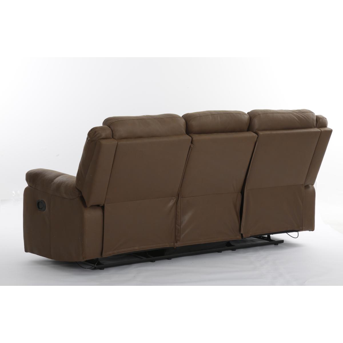 SOFA RECLINABLE 3PER. NOVA CF.