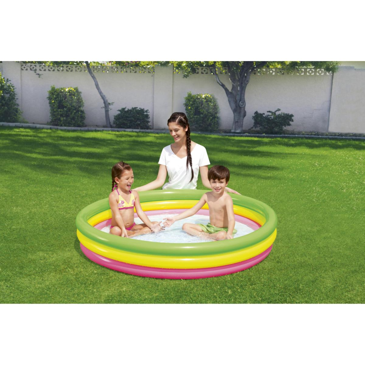 PISCINA INFLABLE 3 RINES 60X12"
