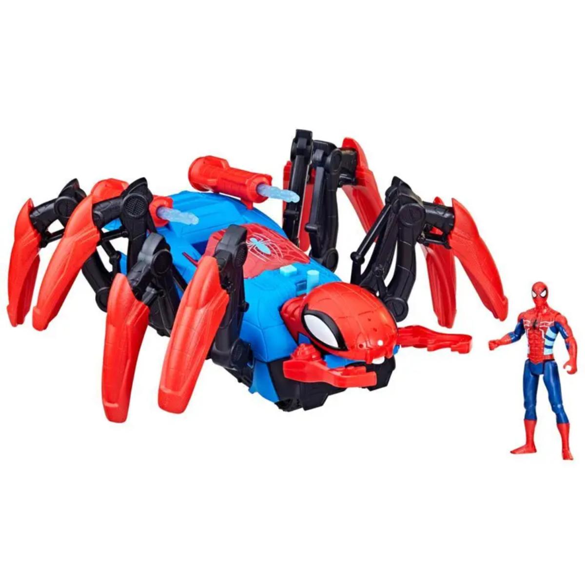 SPIDERMAN CRAWL 'N BLAST FIGURA DE VEHIC