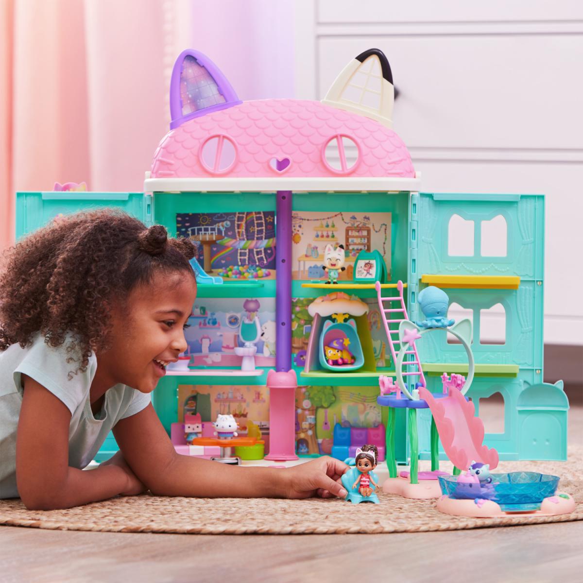 GABBY'S DOLLHOUSE SET JUEGO PISCINA