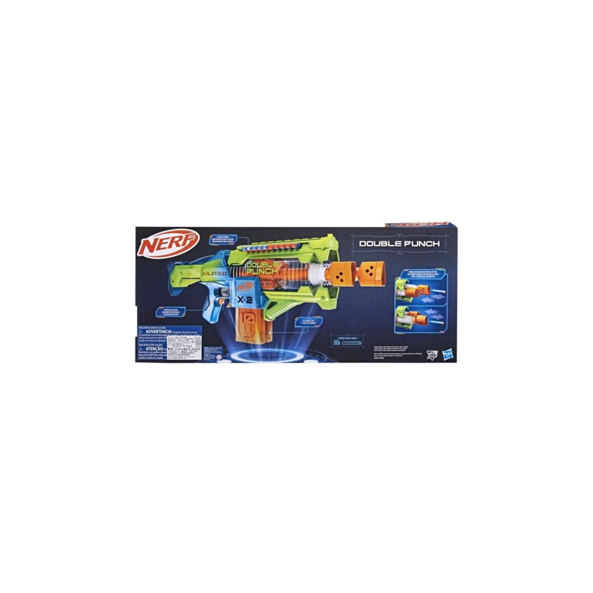 NERF ELITE 2.0 DOUBLE  PISTOLA LANZADARD