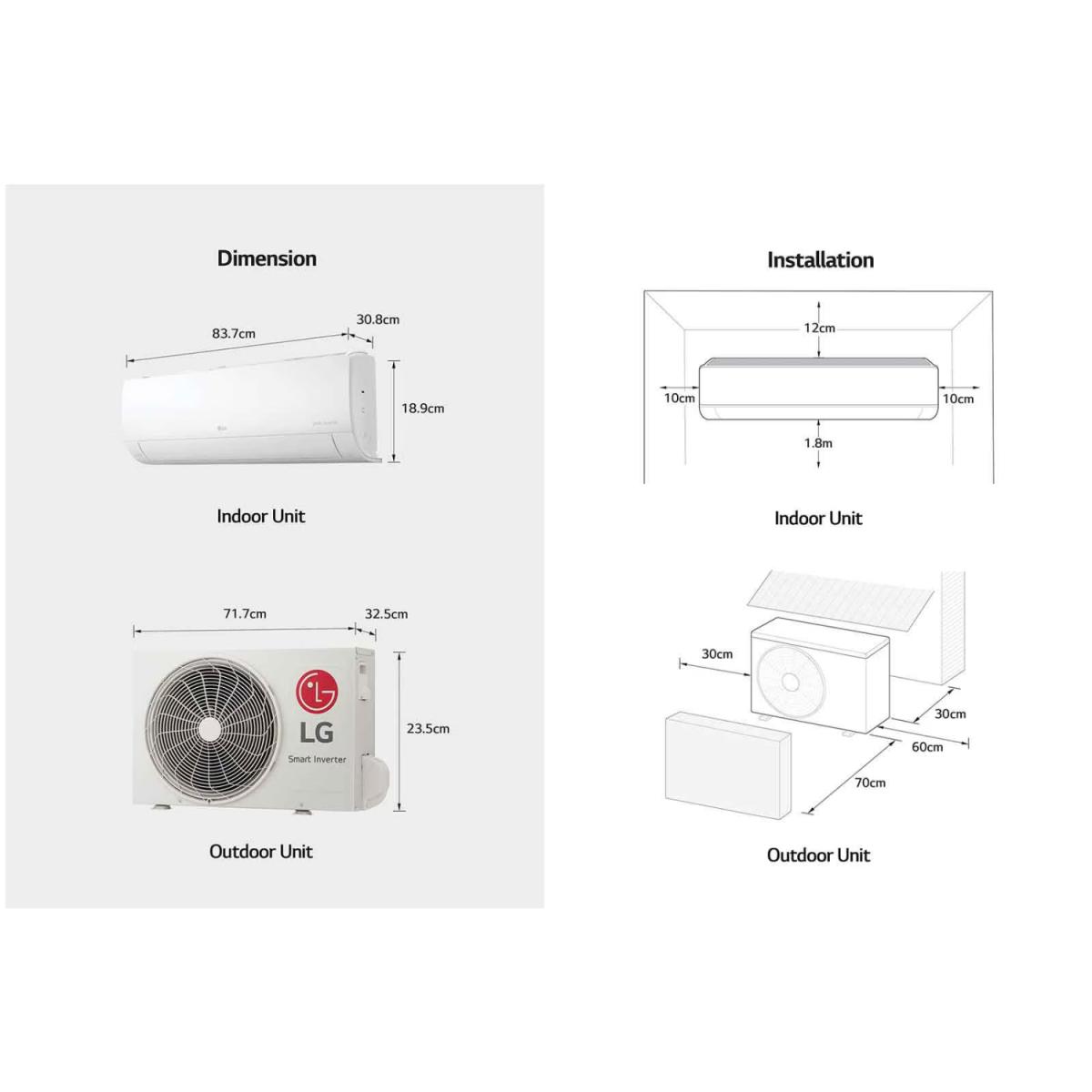 AIRE ACONDICIONADO 12KBTU DUAL COOL INVE